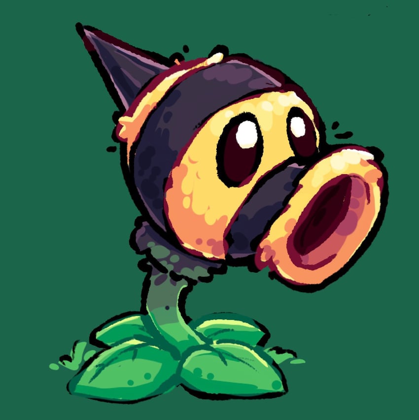 beeshooter (plants vs. zombies and 1 more) drawn by leafysky22