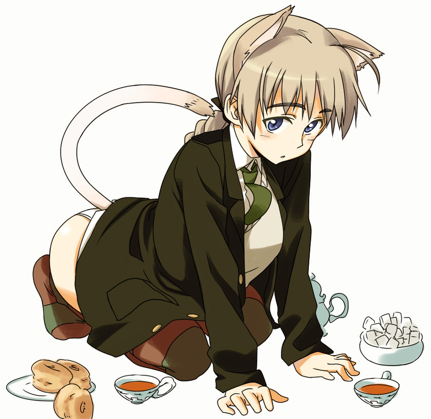 lynette bishop (world witches series and 1 more) drawn by ningen_(ningen96)
