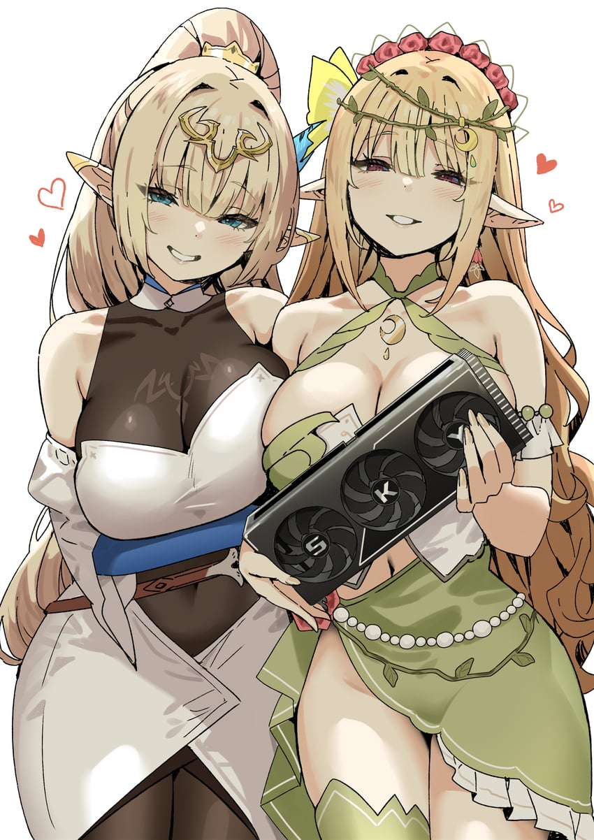 liv gawea and sofia (indie virtual youtuber and 1 more) drawn by sky-freedom