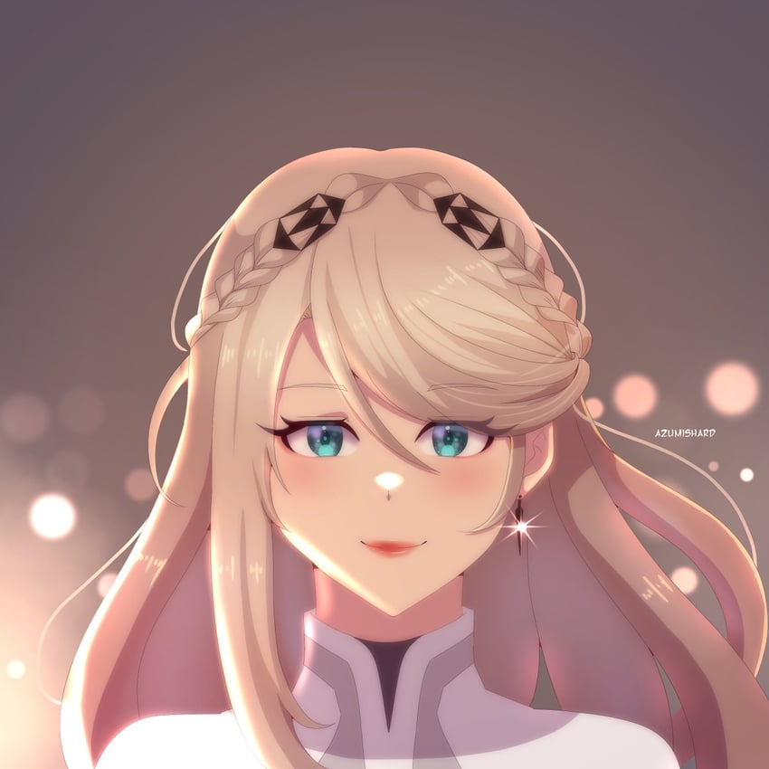 elaine auclair (eiyuu densetsu and 2 more) drawn by azumishard