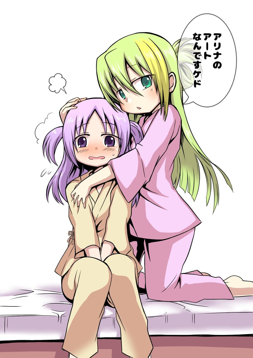alina gray and misono karin (mahou shoujo madoka magica and 1 more) drawn by delraich66