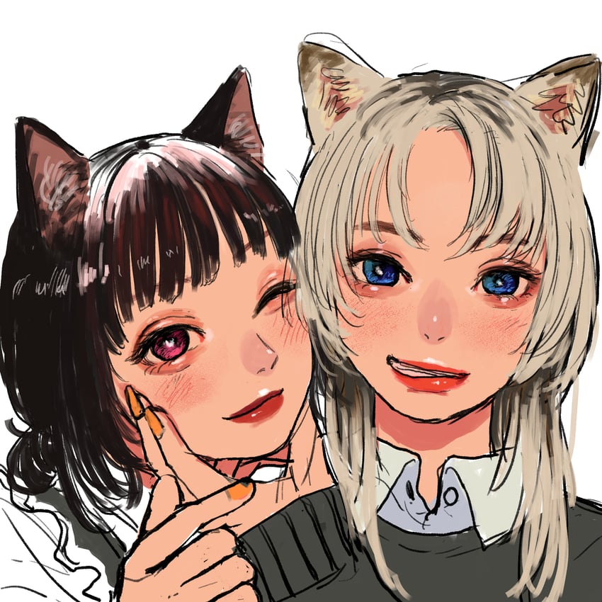 lita and liz (kmnz) drawn by ken_sogen