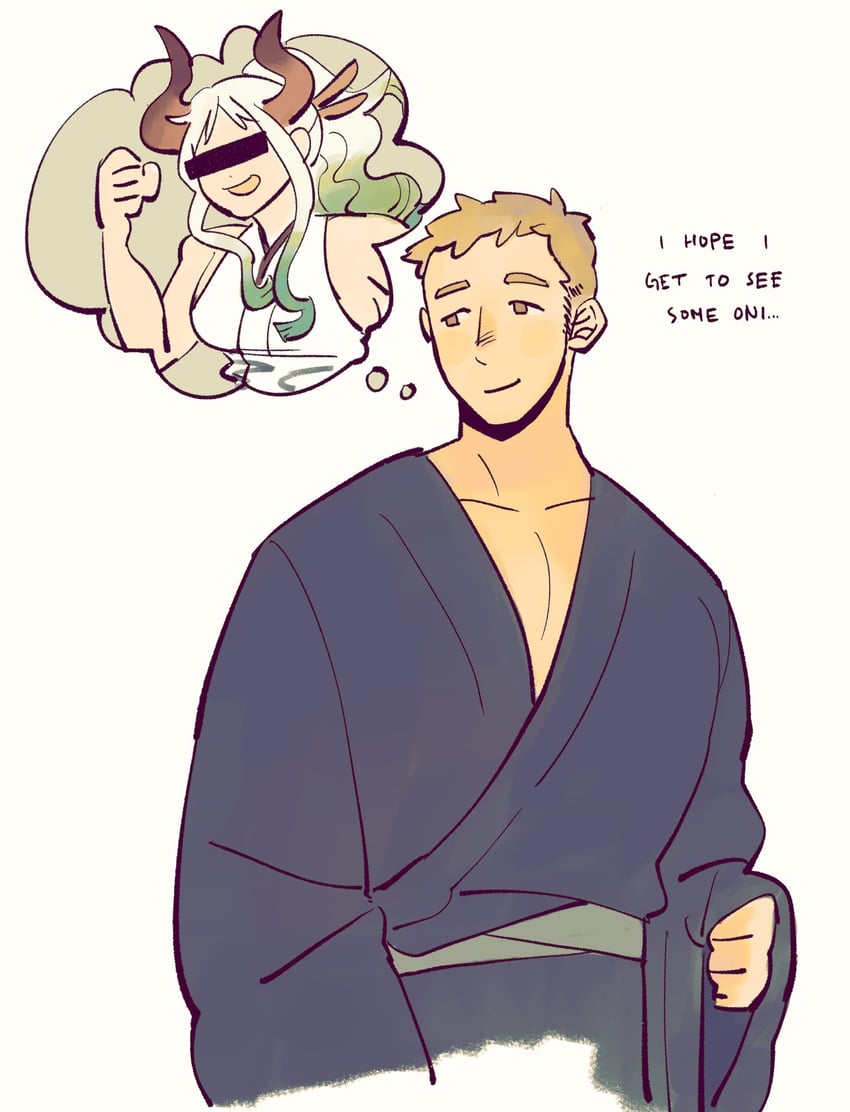 laios touden and yamato (one piece and 1 more) drawn by ylisseantactics
