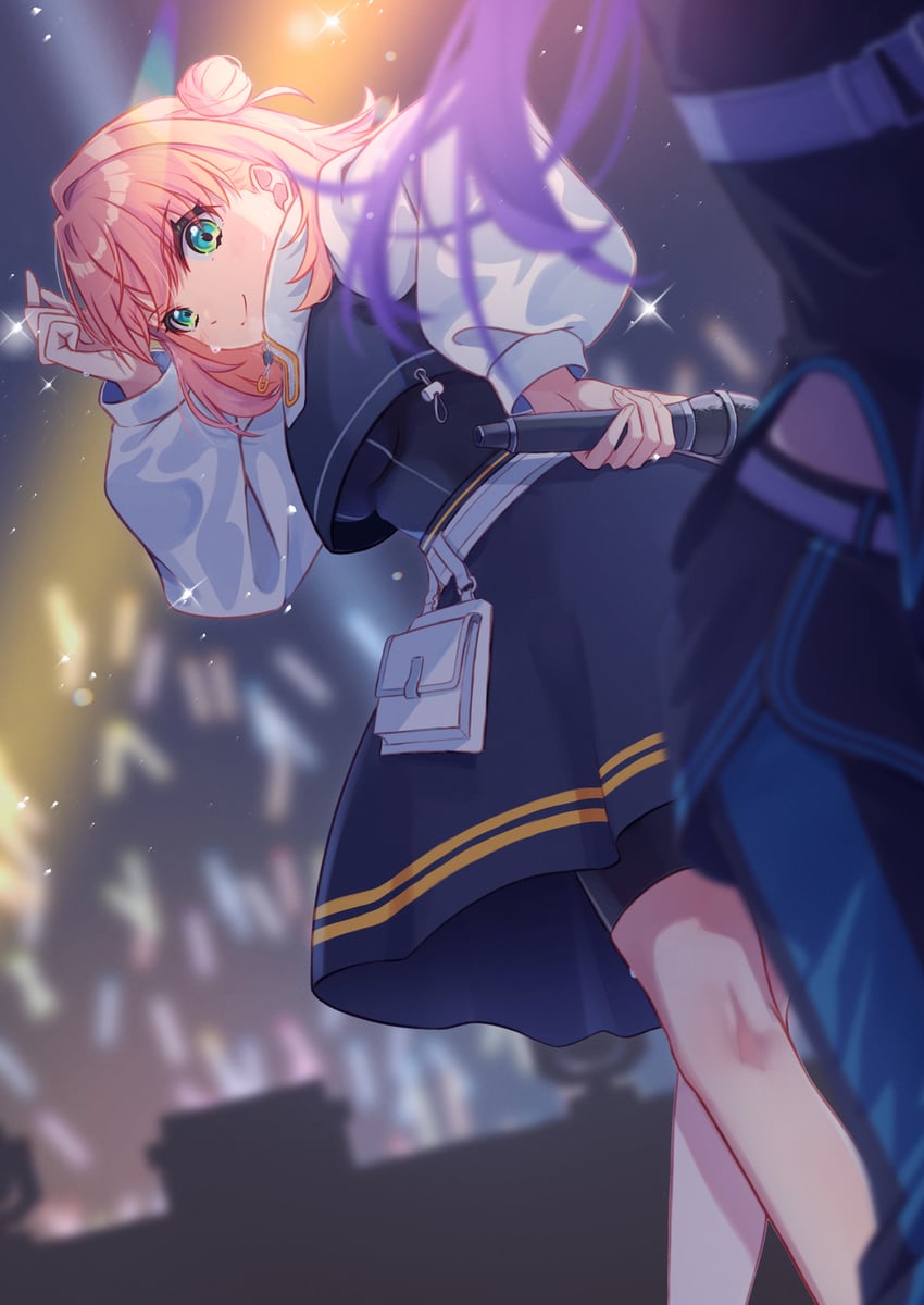 hinoshita kaho and otomune kozue (love live! and 1 more) drawn by macken666