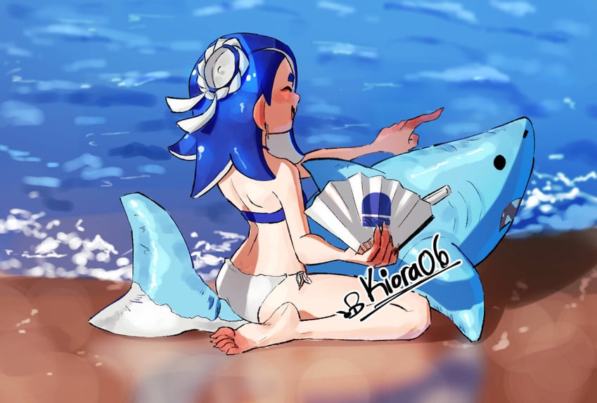 shiver (splatoon and 1 more) drawn by kiora06