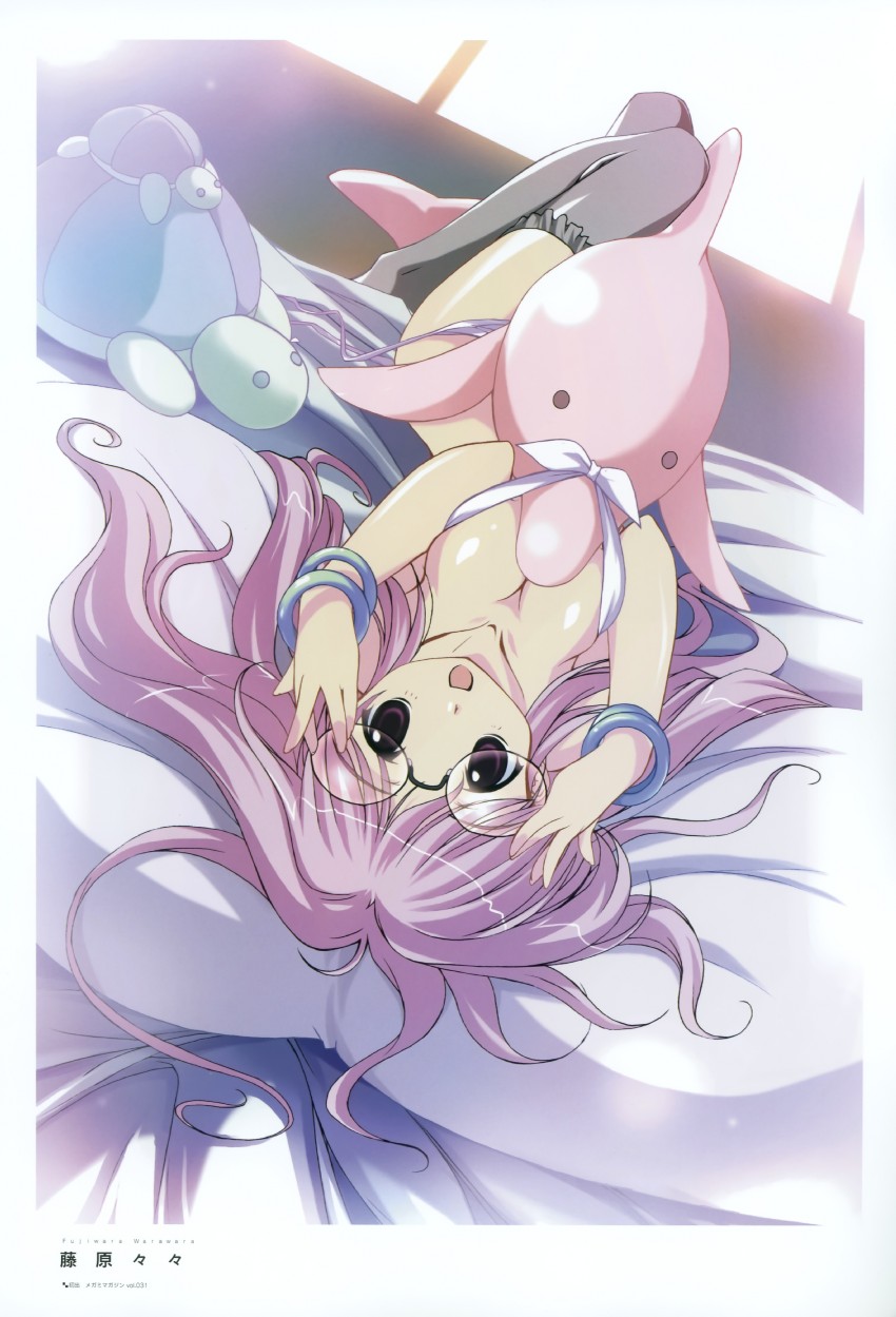 megami magazine and 1 more drawn by fujiwara_warawara