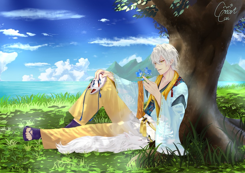 akechi mitsuhide (ikemen sengoku) drawn by crscntcai