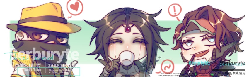 cassidy, horizon, dark matter horizon, galactic guardian horizon, and vigilante cassidy (overwatch and 1 more) drawn by xiangxiang_shi_faxian_de_benzhi