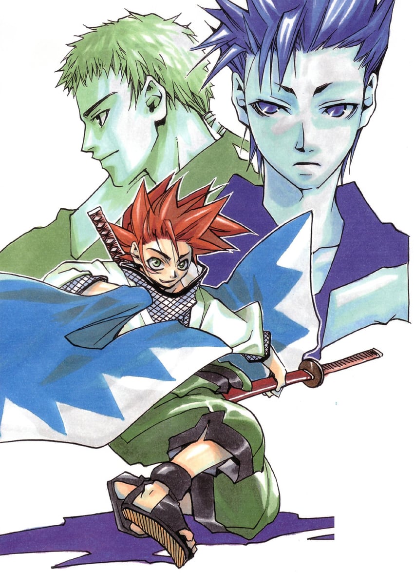 yamazaki susumu, ichimura tetsunosuke, and ichimura tatsunosuke (peace maker kurogane)
