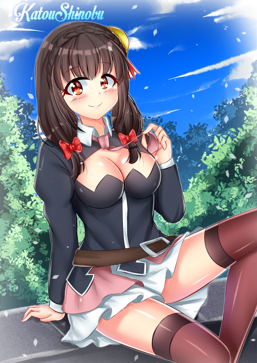 yunyun (kono subarashii sekai ni shukufuku wo!) drawn by katou_shinobu