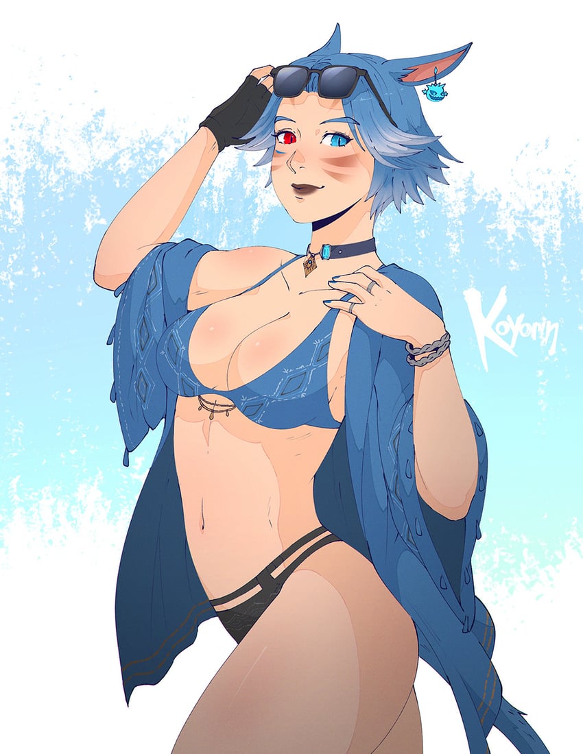 warrior of light (final fantasy and 1 more) drawn by koyorin