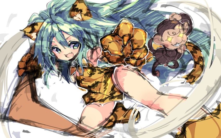 cham cham (samurai spirits) drawn by fujishima-sei_ichi-gou