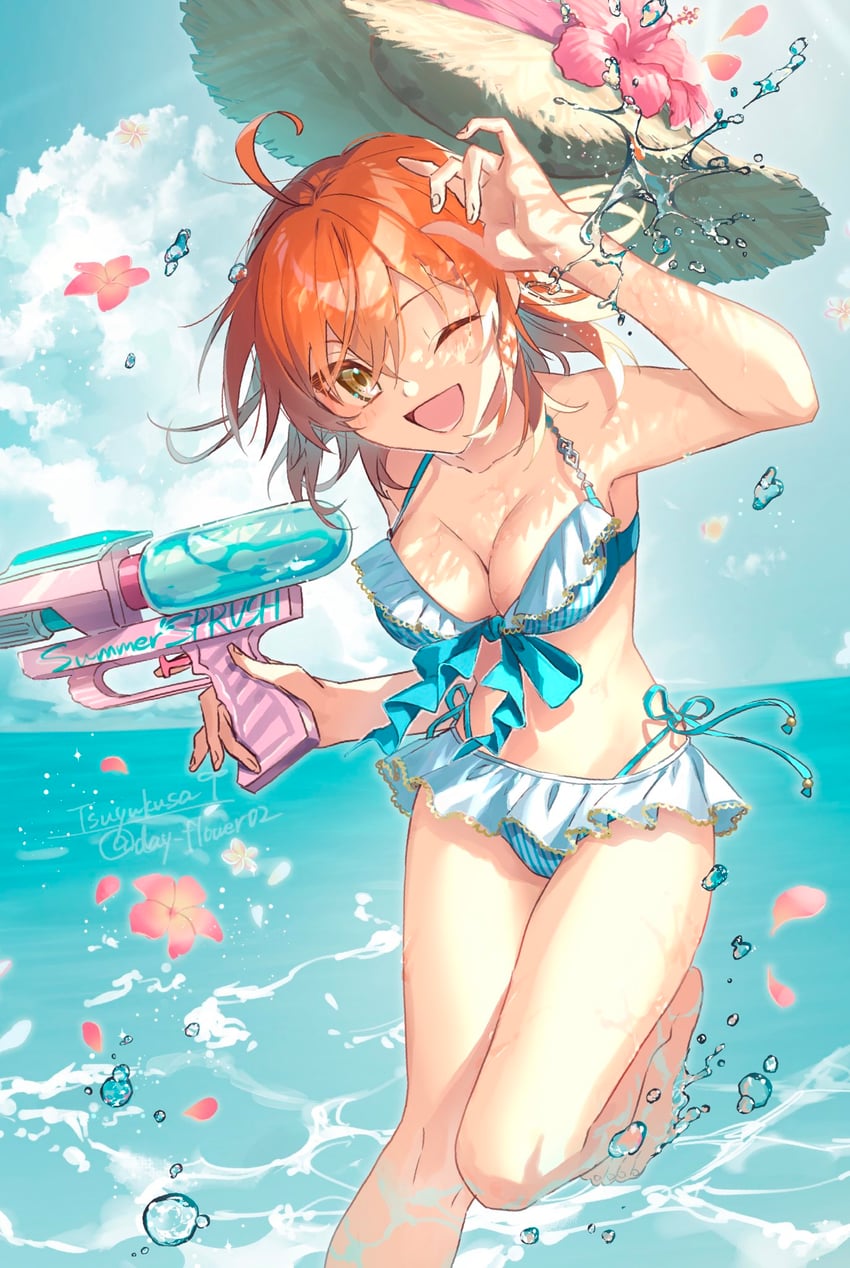 fujimaru ritsuka (fate and 1 more) drawn by tsuyukusa_(eeta7273)