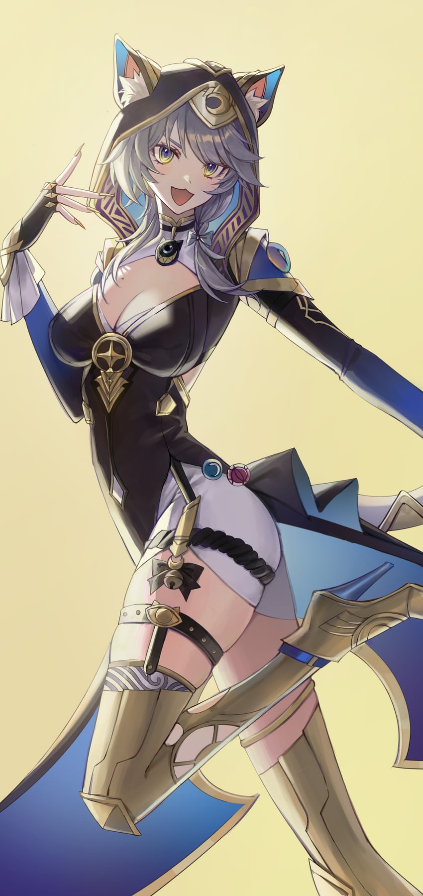 cipher (honkai and 1 more) drawn by akira_(if_eyeeye)