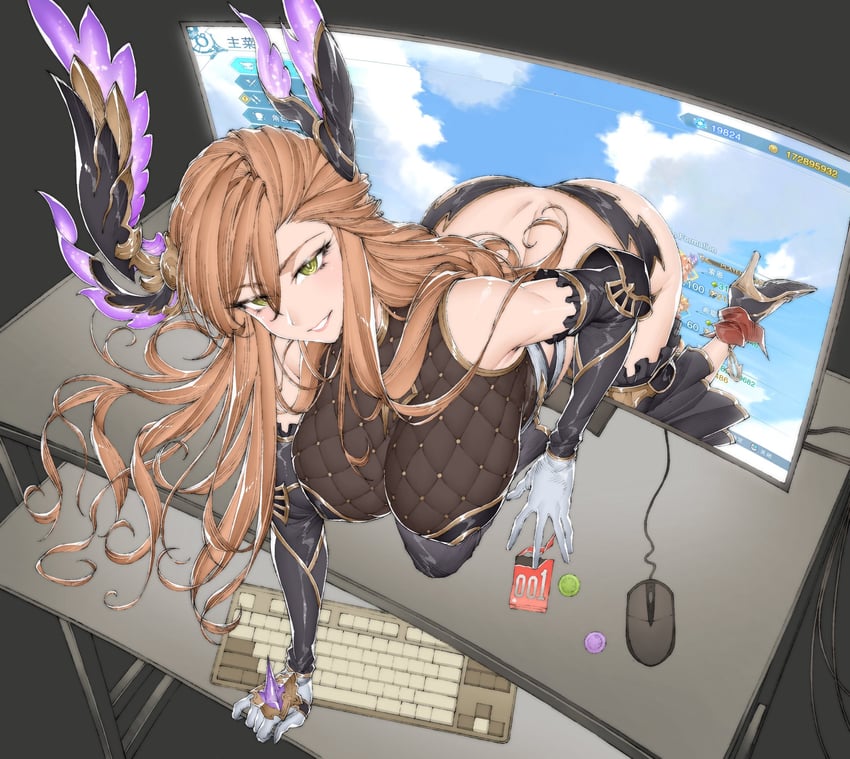 tweyen (granblue fantasy and 1 more) drawn by makudonarudo