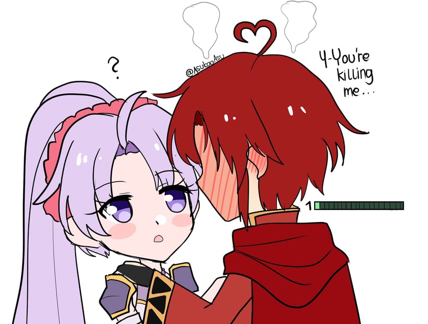 tailtiu and azelle (fire emblem and 1 more) drawn by aegis_asu