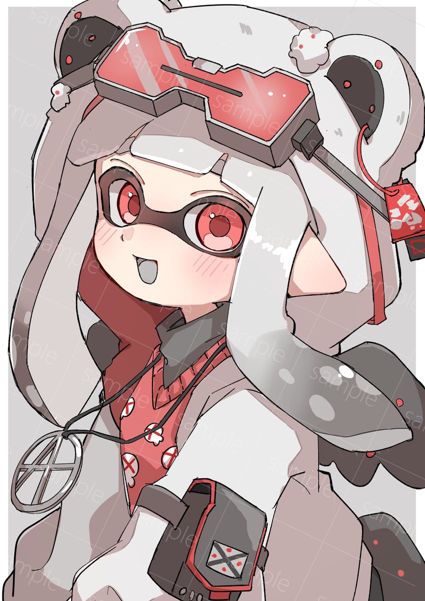 inkling player character and inkling girl (splatoon) drawn by sif_ly