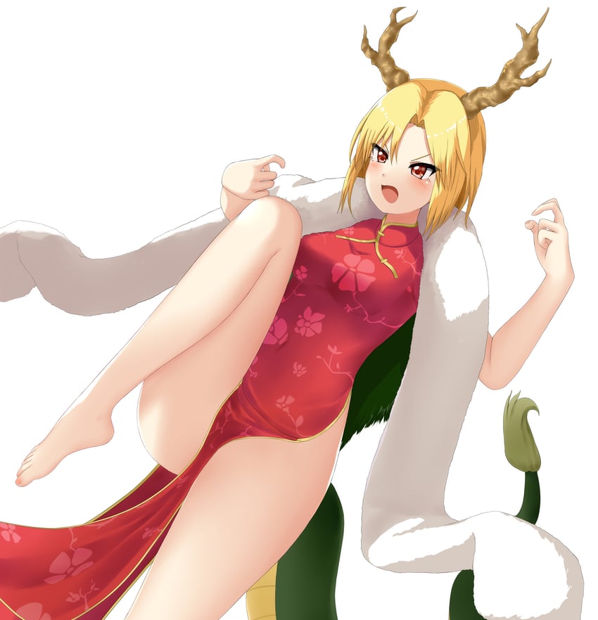 kicchou yachie (touhou and 1 more) drawn by doge_(jkdoge)