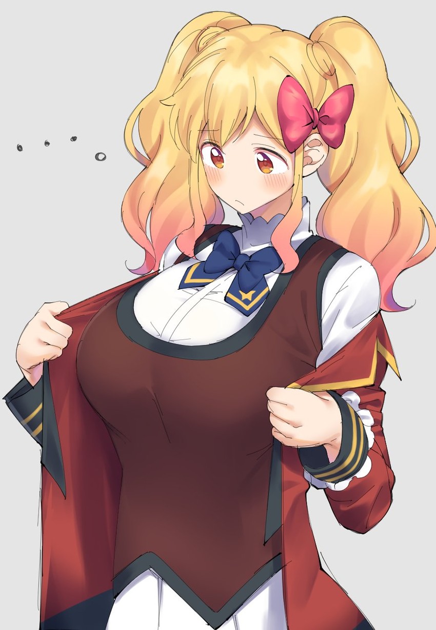 nijino yume (aikatsu! and 1 more) drawn by mukuba