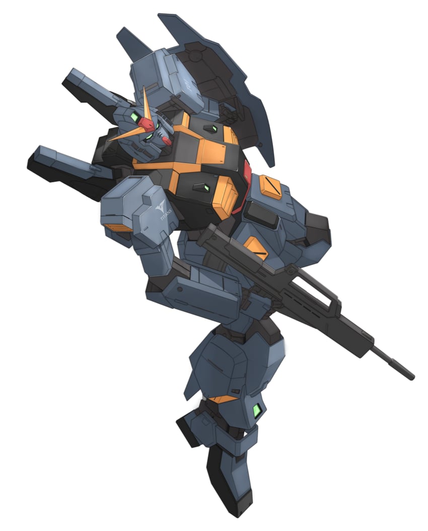 gundam mk ii and prototype gundam mk ii (gundam and 1 more) drawn by takahashi_masaki