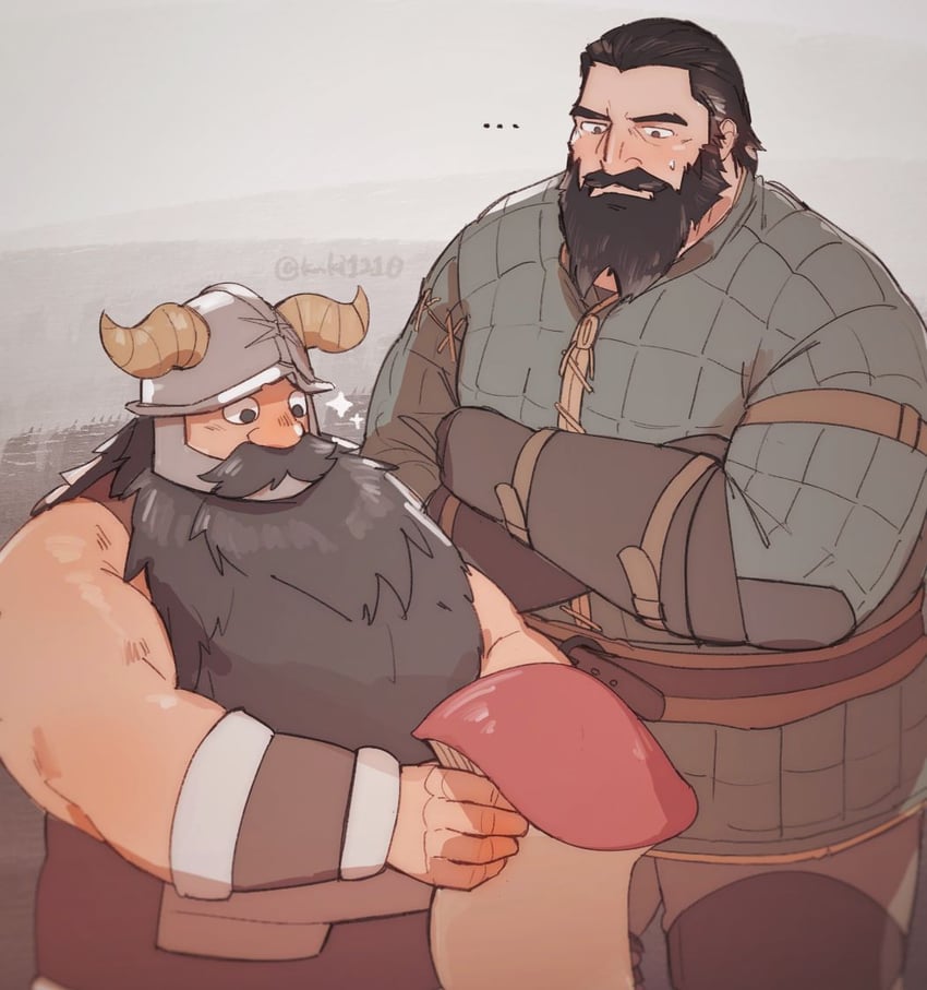 senshi, walking mushroom, and blackwall (original and 3 more) drawn by kuki1210