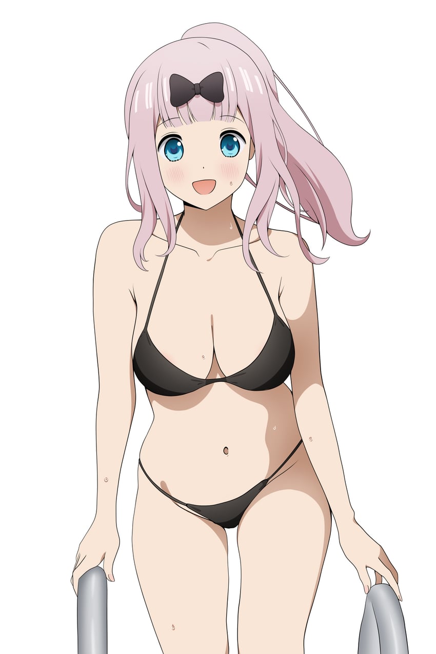 fujiwara chika (kaguya-sama wa kokurasetai ~tensai-tachi no renai zunousen~) drawn by coro_fae