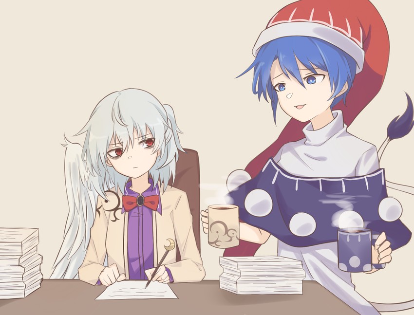 kishin sagume and doremy sweet (touhou) drawn by idaku