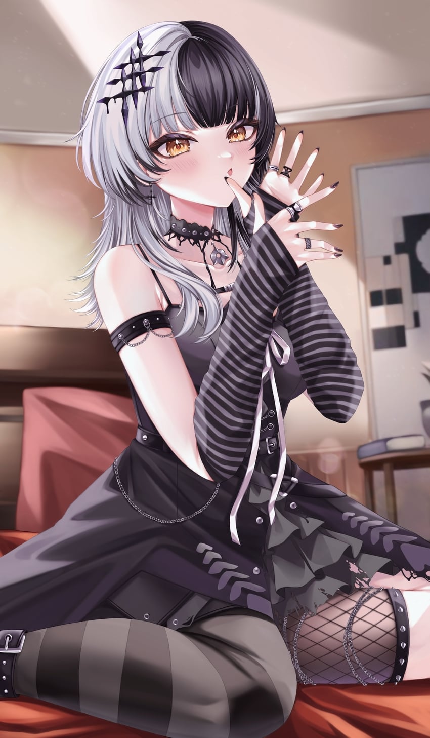 shiori novella (hololive and 1 more) drawn by umich_uri