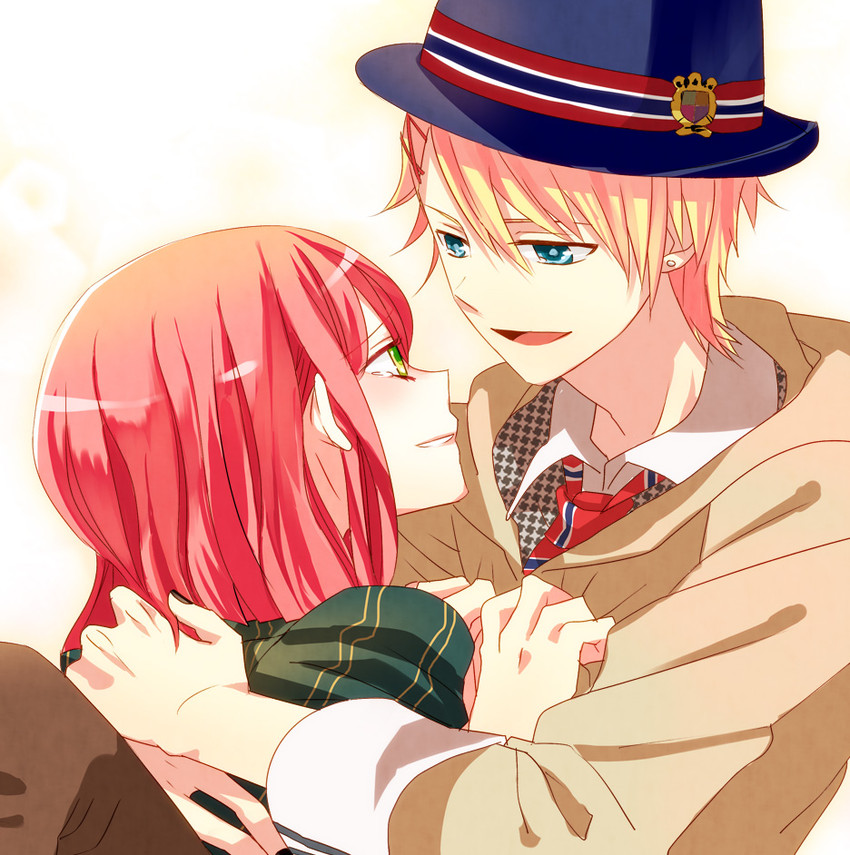 nanami haruka and kurusu shou (uta no prince-sama) drawn by hajikero_(mimizu)