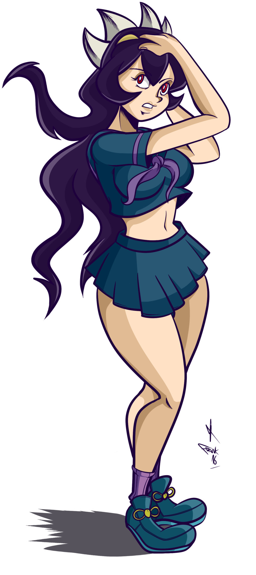 filia, samson, and yamagishi yukako (jojo no kimyou na bouken and 2 more) drawn by frank_araya