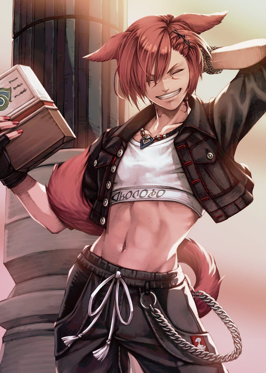 g'raha tia (final fantasy and 1 more) drawn by mihira_(tainosugatayaki)