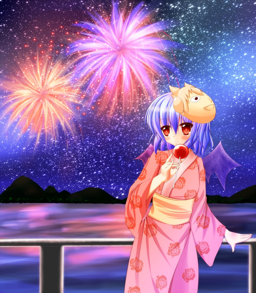 remilia scarlet and toyosatomimi no miko (touhou) drawn by doku_(lose_faith)