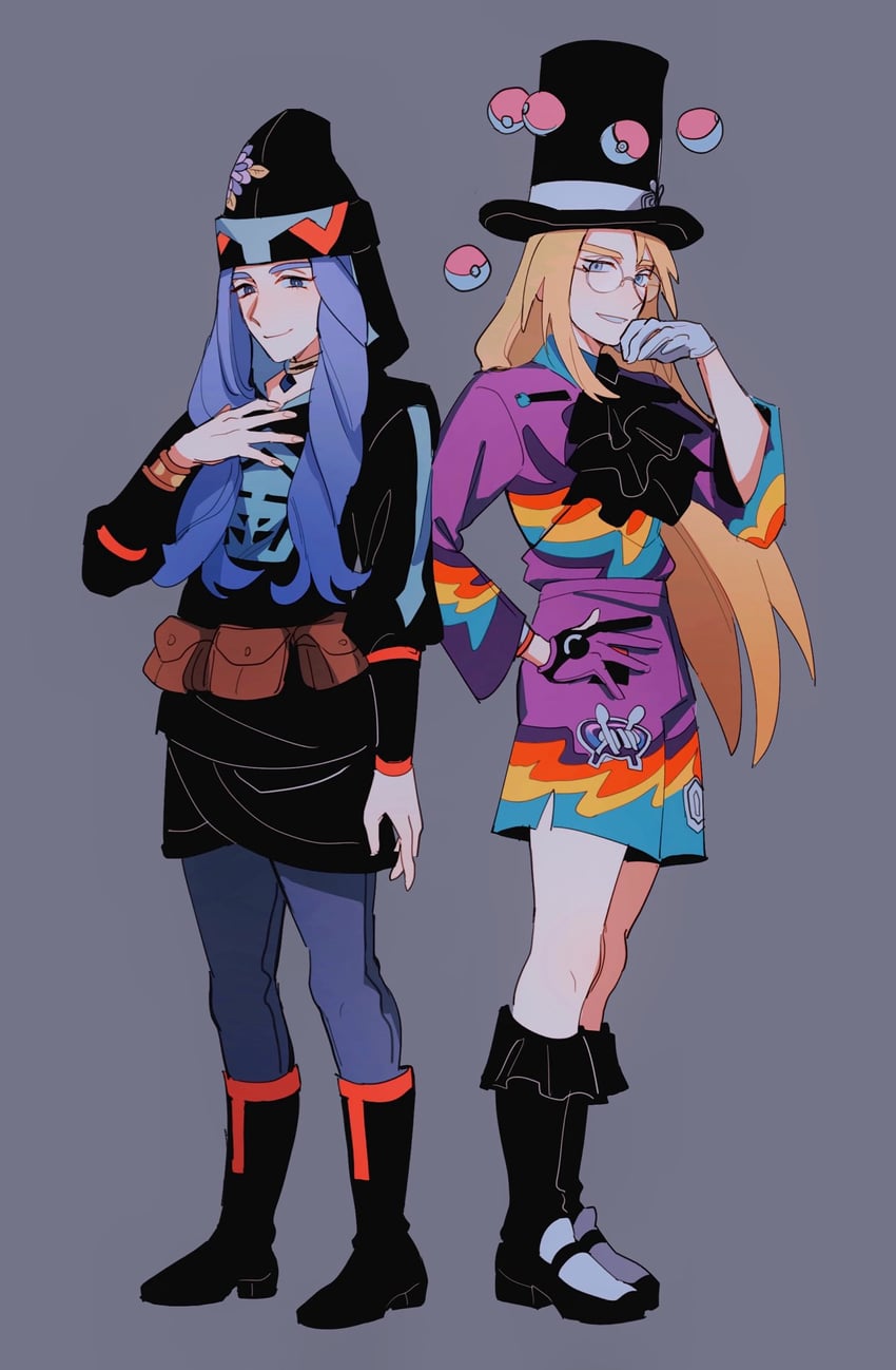 avery and melli (pokemon and 2 more) drawn by seirorath
