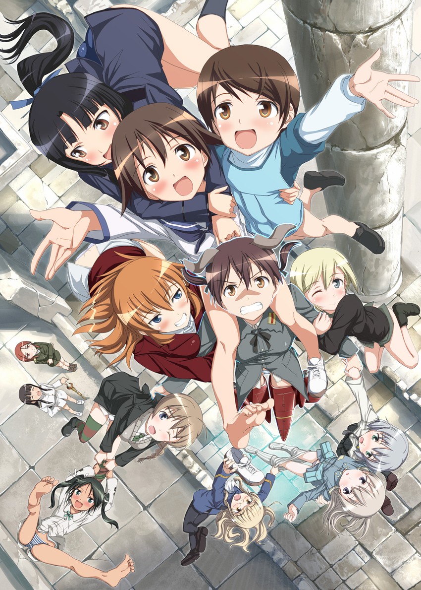 sanya v. litvyak, eila ilmatar juutilainen, miyafuji yoshika, erica hartmann, gertrud barkhorn, and 8 more (world witches series and 1 more) drawn by hi-ho-