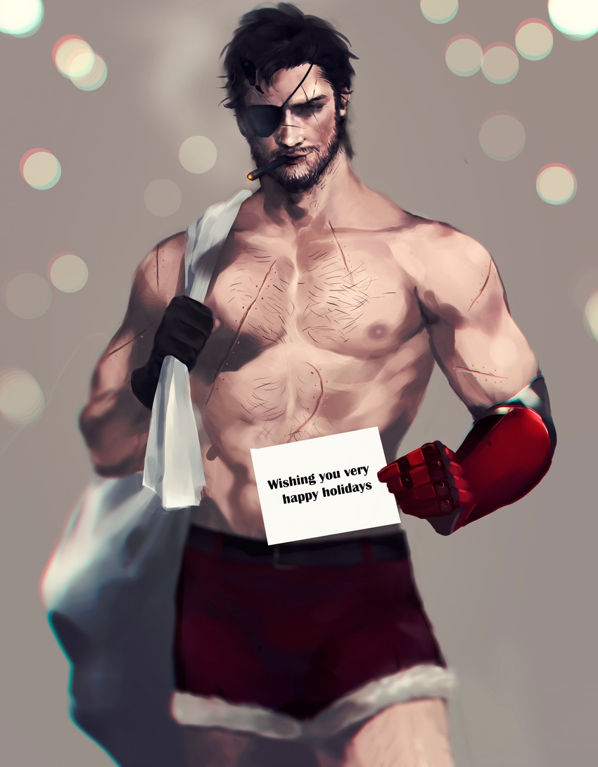 venom snake (metal gear and 1 more) drawn by mugikoma