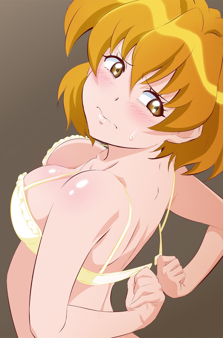 yamabuki inori (precure and 1 more) drawn by fuchi_(nightmare)