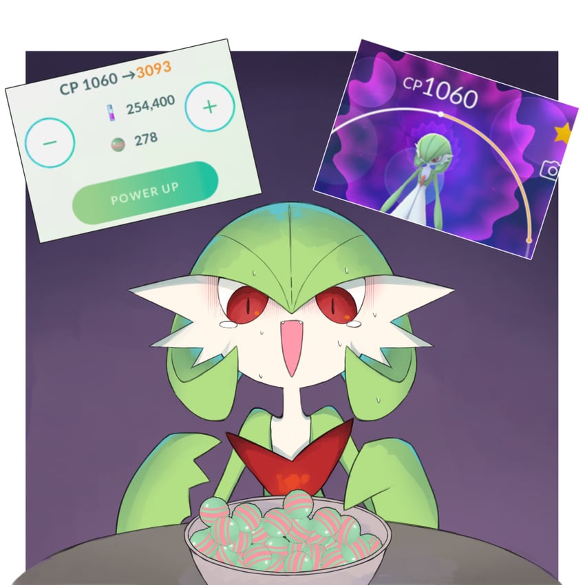 gardevoir (pokemon and 1 more) drawn by dmt_(auburn)