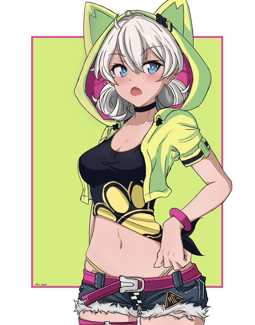 kiana kaslana (honkai and 1 more) drawn by qoqo
