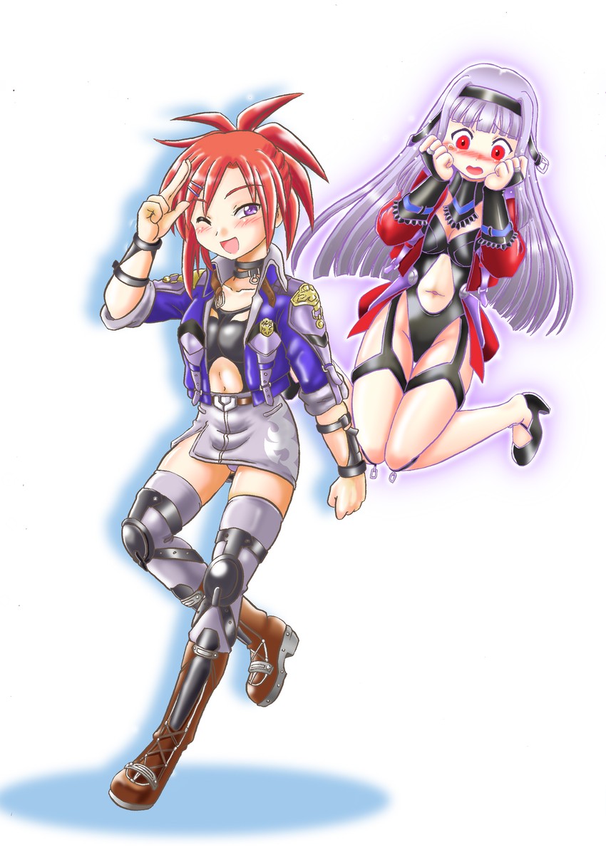 asakura kazumi, aisaka sayo, aqua centolm, hugo medio, and shiratori yuri (super robot wars and 2 more) drawn by hoshikawa_tsukimi