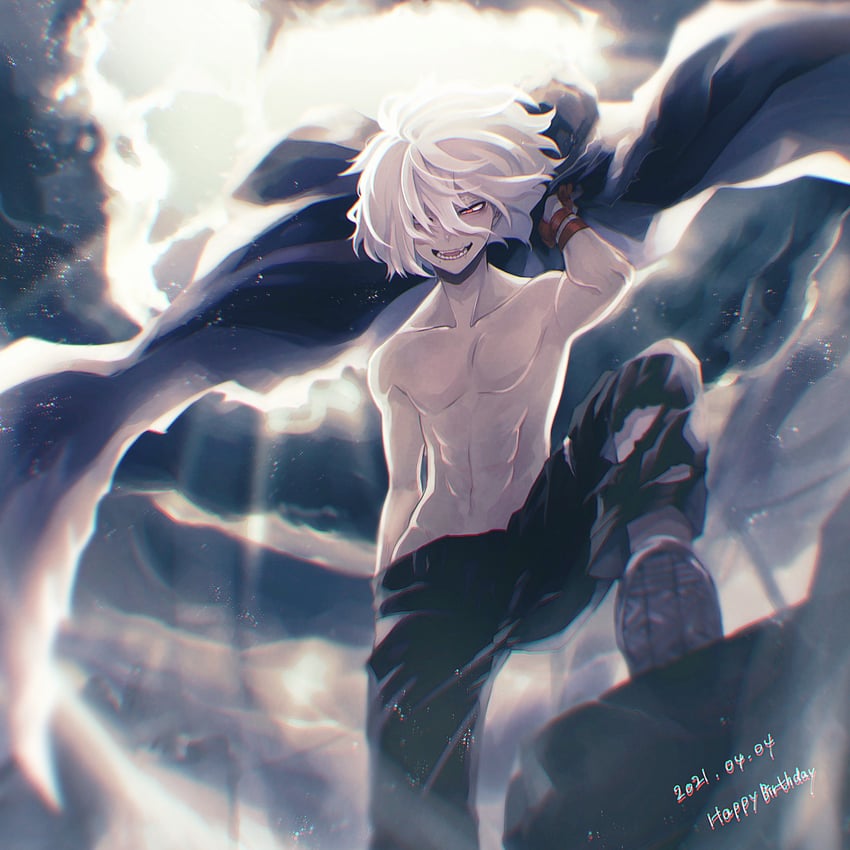 shigaraki tomura (boku no hero academia) drawn by anoko_(darenokoanoko)