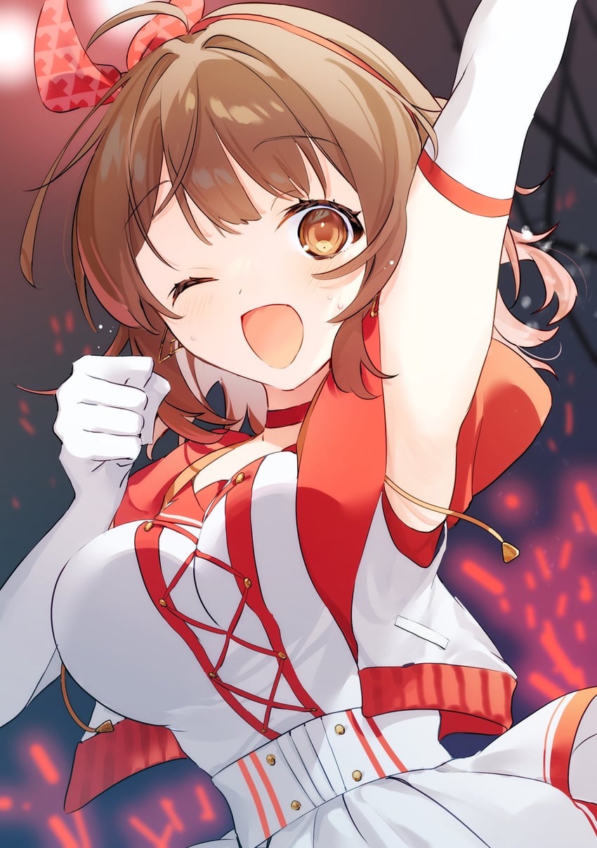 hanami ume (idolmaster and 1 more) drawn by matsuzaka_(matsuzakagyu_29)