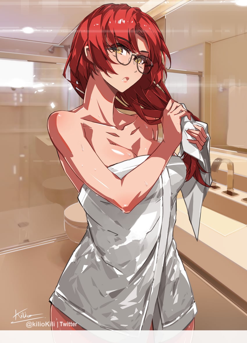 murata himeko (honkai and 1 more) drawn by kili_kilio
