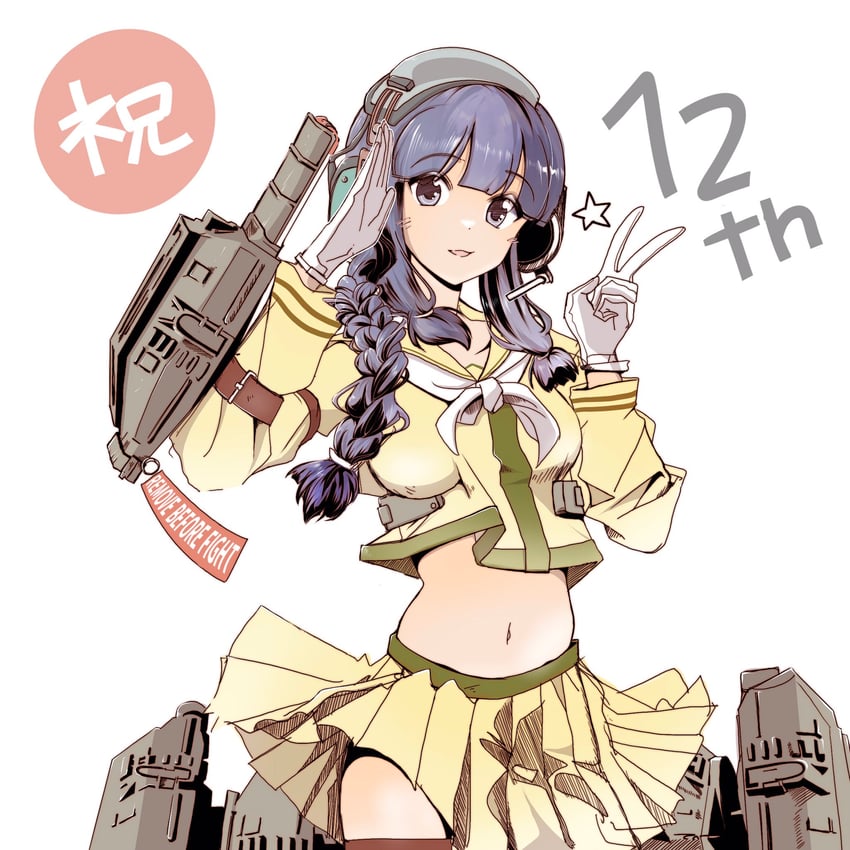 kitakami and kitakami kai ni (kantai collection) drawn by tada_(tactical_tada)