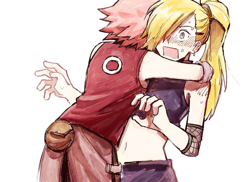 haruno sakura and yamanaka ino (naruto and 1 more) drawn by 79x_(ox79xo)