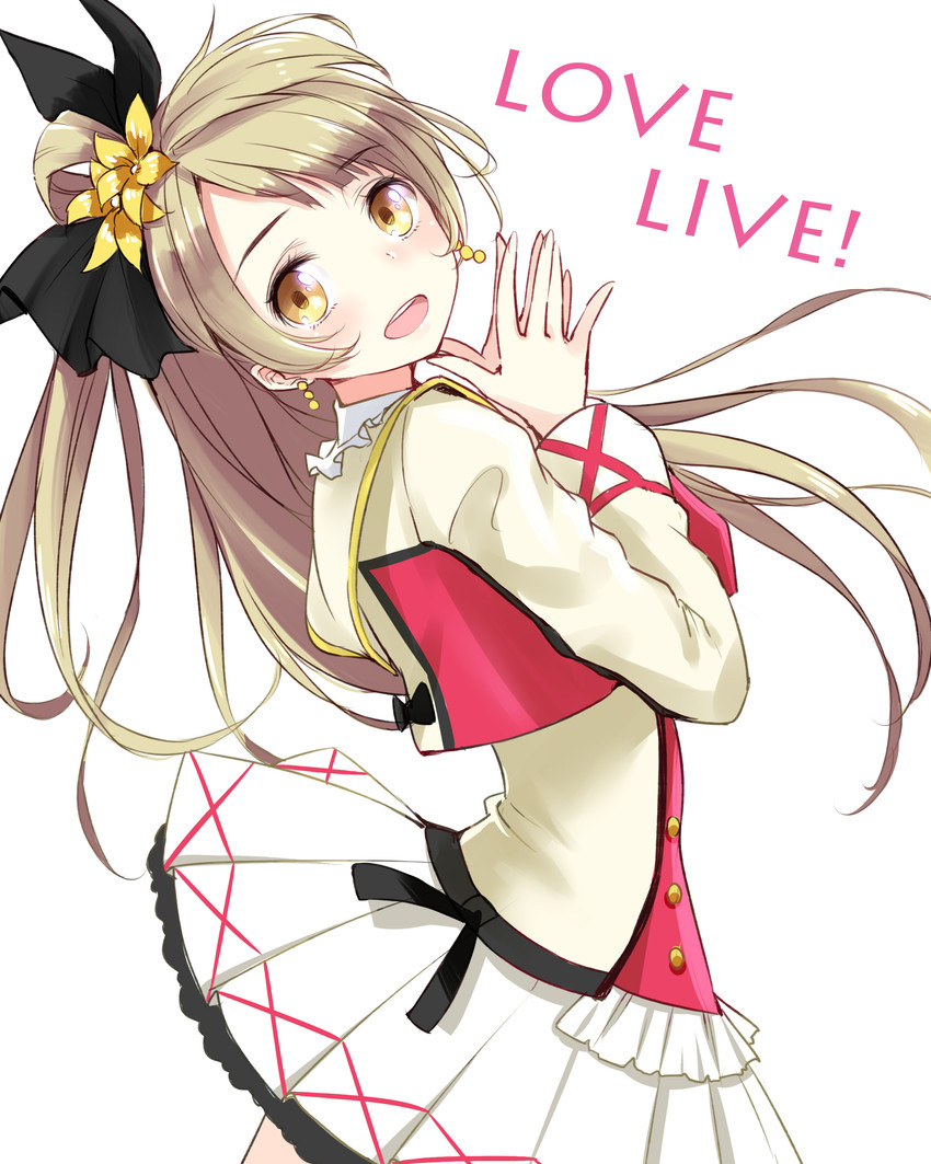 minami kotori (love live! and 1 more) drawn by hanamuke