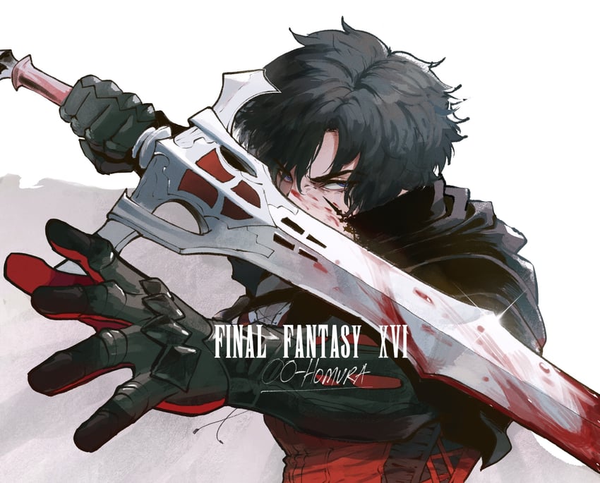 clive rosfield (final fantasy and 1 more) drawn by nyantcha