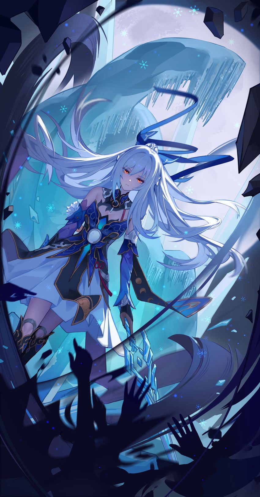 jingliu (honkai and 1 more) drawn by ai_dongdong