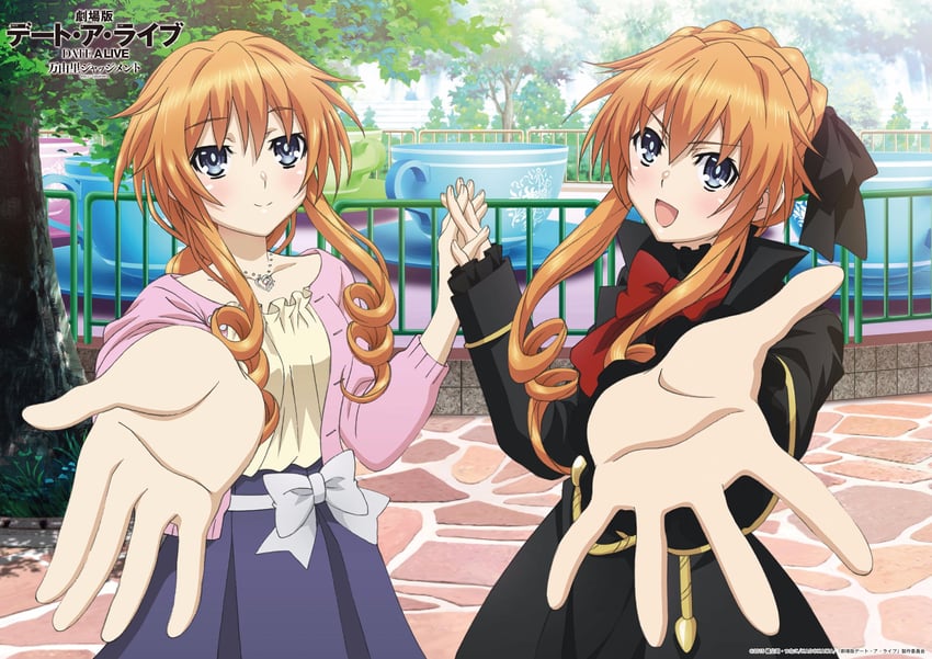 yamai kaguya and yamai yuzuru (date a live and 1 more)