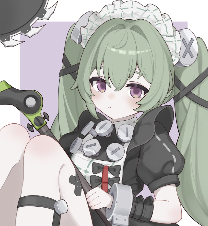 corin wickes (zenless zone zero) drawn by qiuyuan_lu
