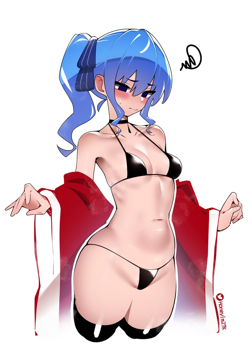 hoshimachi suisei (hololive) drawn by kok_(honeymelon)